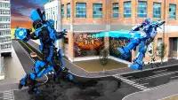 Mech Robot Car War: transform Robot shooting games Screen Shot 1