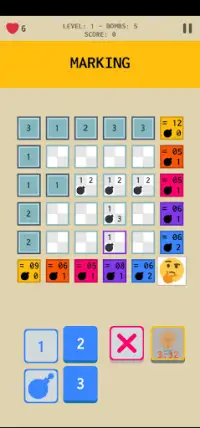 Bomb Sweeper | Sudoku Puzzle Game Screen Shot 1