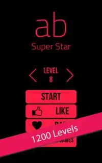 ab Super Star : 1200 Levels Screen Shot 0