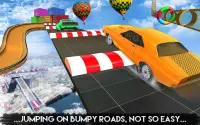 aksi kereta gila 2020 3d gt car mega ramp jumping Screen Shot 4