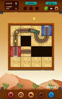 Unblock Train: Slide Puzzle Screen Shot 1