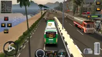 Modern Heavy Bus Coach: Public Transport Free Game Screen Shot 0