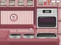 खाना पकाने के खेल: लड़कियों के लिए केक कुकीज़ खाना Screen Shot 3