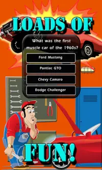 Muscle Cars Quiz American Classic Auto Trivia Screen Shot 2