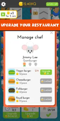 Pet Cafe: Idle Cooking Bar Tycoon Screen Shot 3