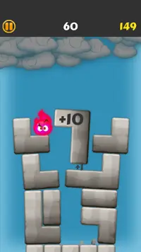 Flamey - Balance ! Crush tower, jump, six effects Screen Shot 5