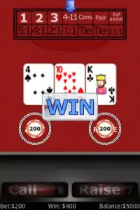 Red Dog Poker Screen Shot 1