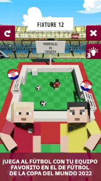 Juego de fútbol de puzzle Screen Shot 0