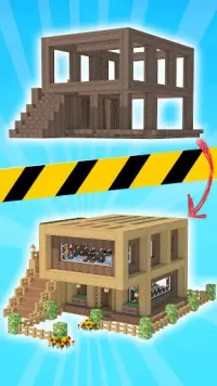 House Craft: construção blocos Screen Shot 0
