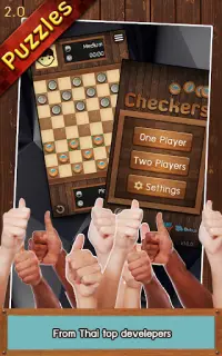 Thai Checkers - Genius Puzzle Screen Shot 4
