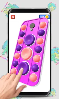 DIY Pop it Fidget Toys 3D Phone Case Game Screen Shot 3