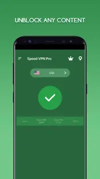 Speed VPN Pro-Fast, Secure, Free Unlimited Proxy Screen Shot 1
