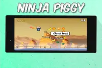 Ninja Piggy Jump Adventures Screen Shot 4
