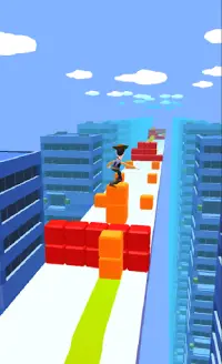 Toy Cube Surfer Screen Shot 2