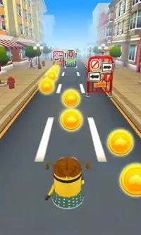 subway Banana Run Minion Adventure Screen Shot 2