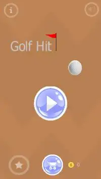 Golf Hit Screen Shot 0