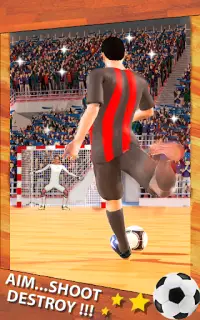 Menembak Goal Futsal Sepakbola Screen Shot 0