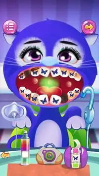 Kitty Cat Dentist Screen Shot 1