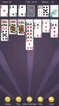 Solitaire Pro：most fantastic solitaire game Screen Shot 1