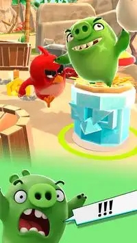 Angry Birds Action! Screen Shot 2