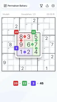 Killer Sudoku Teka-teki Sudoku Screen Shot 1