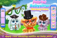 Pets Vet Doctor Baby sitter Nursery Care Games Screen Shot 7
