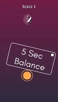 Hold On - 5 sec balance Screen Shot 0