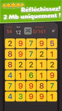 SumX - de puzzle mathématique Screen Shot 2