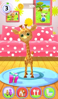 Talking Giraffe Screen Shot 11