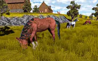 Wild horse family simulator 3D Screen Shot 2