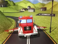 Flying Firefighter Truck 2016 Screen Shot 8