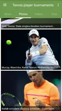 Tennis News Screen Shot 5