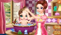 Newborn baby bath care Screen Shot 0