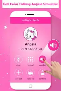 Call From Talking Angela Screen Shot 3