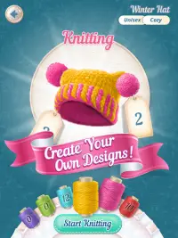 Knittens - Um jogo divertido de combinar 3 Screen Shot 10