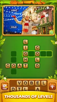 Word Cross Pics - Free Offline Word Games Puzzle Screen Shot 3