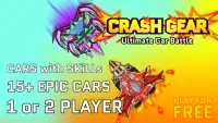 Crash Gear - Car Fighting 1-2 player Versus game Screen Shot 0