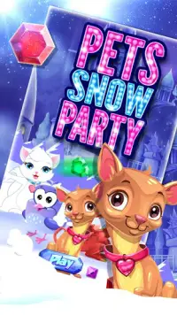 Pet Snow Party - Addictive Match 3 game Screen Shot 16