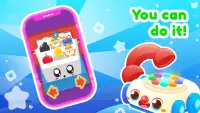 Baby Carphone Toy games for kids Screen Shot 2