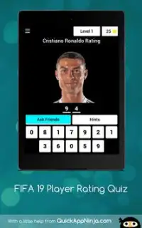 FIFA 19 Player Rating Quiz Screen Shot 8