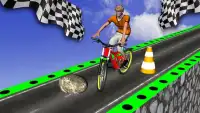 Niemożliwe BMX Stunts Racer 2017: Niebezpieczne Screen Shot 4