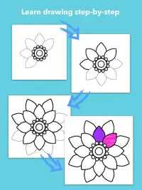 How To Draw Flowers Screen Shot 10