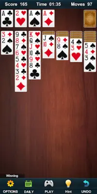 Solitaire Screen Shot 2