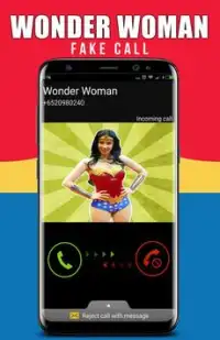 Fake Call From Wonder Woman Kika Screen Shot 4