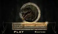 Wild Jungle Dino Attack Sim Screen Shot 2