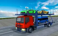 Car Transporter Truck- Free Cargo Trailer Driving Screen Shot 3