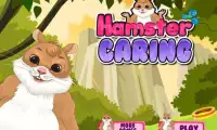 Hamster bonito - Cuidar Pet Screen Shot 0