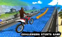Crazy bike stuntman BMX pistas Screen Shot 2
