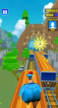 Subway Track - Endless Surf Run Screen Shot 1