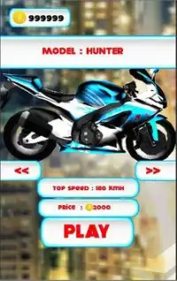 Moto मौत दौड़ मुक्त HD Screen Shot 0